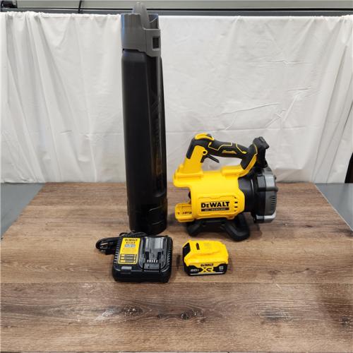 AS-IS DeWalt Brushless Cordless Battery Powered Handheld Leaf Blower KIT