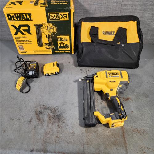 HOUSTON LOCATION - AS-IS DEWALT 20V MAX XR 18 Gauge Brad Nailer Kit