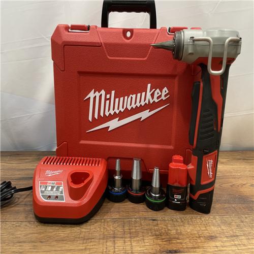 AS-IS Milwaukee M12 12-Volt Lithium-Ion Cordless PEX Expansion Tool Kit