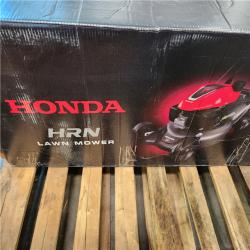 California AS-IS Honda Hrn Self Propelled Variable Speed Lawn Mower W/ Auto Choke