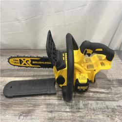 AS-IS DEWALT 20V MAX 12in. Brushless Cordless Battery Powered Chainsaw (Tool Only)