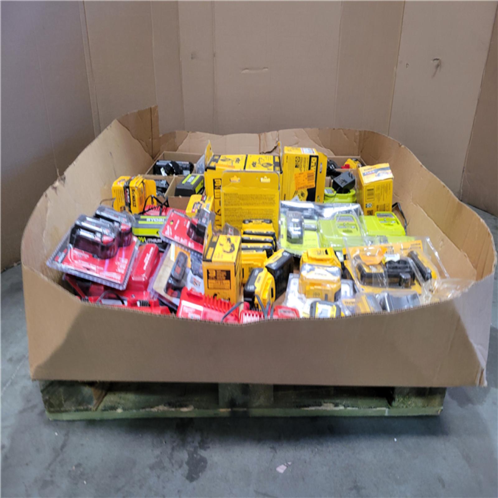 CALIFORNIA AS-IS BATTERY PALLET