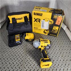 HOUSTON LOCATION - AS-IS (APPEARS LIKE NEW) DEWALT 20V MAX* XR 1/2  High Torque Impact Wrench with Hog Ring Anvil