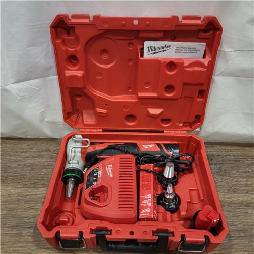 AS-IS M12 12-Volt Lithium-Ion Cordless PEX Expansion Tool Kit with (2) 1.5 Ah Batteries, (3) Expansion Heads and Hard Case