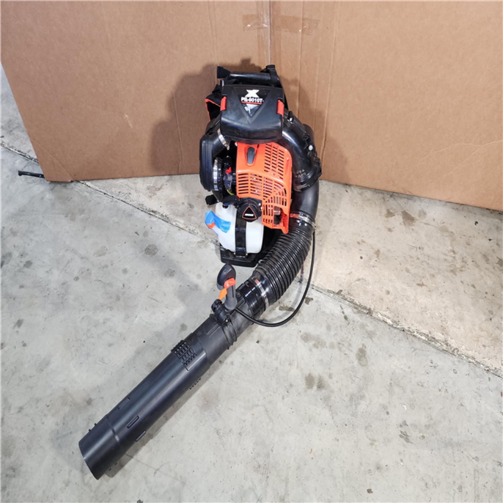 HOUSTON LOCATION - AS-IS Echo 220 MPH 1110 CFM 79.9 Cc Gas 2-Stroke X Series Backpack Blower with Tube-Mounted Throttle - PB-9010T