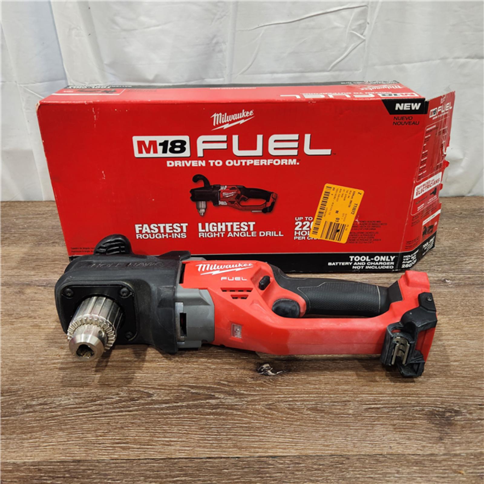 AS-IS Milwaukee M18 FUEL GEN II Brushless Cordless 1/2 in. Hole Hawg Right Angle Drill (Tool-Only)