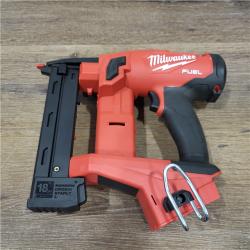 AS-IS M18 FUEL 18-Volt Lithium-Ion Brushless Cordless 18-Gauge 1/4 in. Narrow Crown Stapler (Tool-Only)