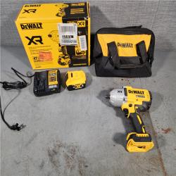 HOUSTON LOCATION - AS-IS (APPEARS LIKE NEW) DEWALT 20V MAX* XR 1/2  High Torque Impact Wrench with Hog Ring Anvil