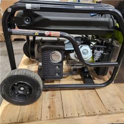 Dallas Location - As-Is RYOBI 6,500-Watt Gasoline Powered Portable Generator