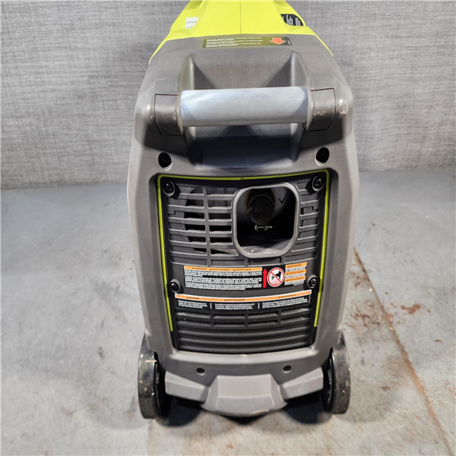 HOUSTON LOCATION - AS-IS RYOBI 2,300-Watt Recoil Start Bluetooth Super Quiet Gasoline Powered Digital Inverter Generator with CO Shutdown Sensor