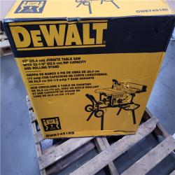 California AS-IS DeWalt Jobsite Table Saw w/Rolling Stand