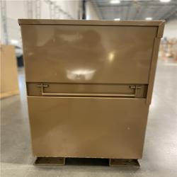 DALLAS LOCATION - Knaack 49 in. W x 30 in. L x 60 in. H, Steel Jobsite Storage Piano Box