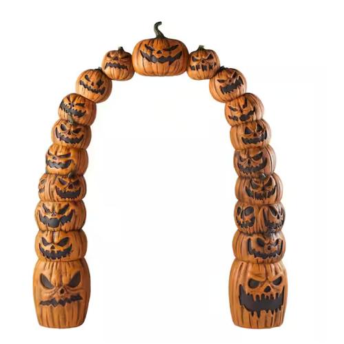 DALLAS LOCATION - Home Accents Holiday 7.5 ft. Jack-O-Lantern Archway