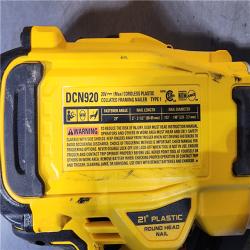 HOUSTON LOCATION - AS-IS DEWALT 20-Volt 21Â° Cordless Framing Nailer (Tool-Only)