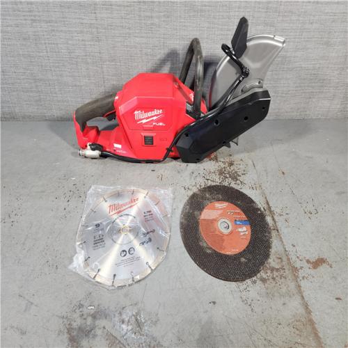 HOUSTON LOCATION - AS-IS Milwaukee 2786-20 M18 FUEL Lithium-Ion 9 in. Cut-Off Saw W/ ONE-KEY (Tool Only)