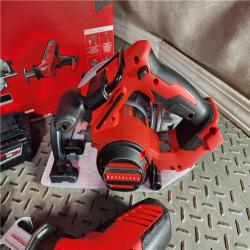 HOUSTON LOCATION - AS-IS (APPEARS LIKE NEW) Milwaukee M18 18-Volt Lithium-Ion Brushless Cordless Combo Kit (4-Tool) with 2-Batteries, 1-Charger and Tool Bag