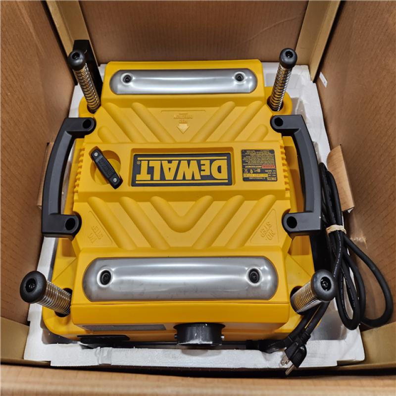 AS IS DEWALT 15 Amp Corded 13 in. Heavy Duty 2 Speed Thickness