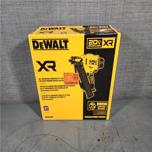 HOUSTON LOCATION - AS-IS DEWALT 20-Volt 21Â° Cordless Framing Nailer (Tool-Only)