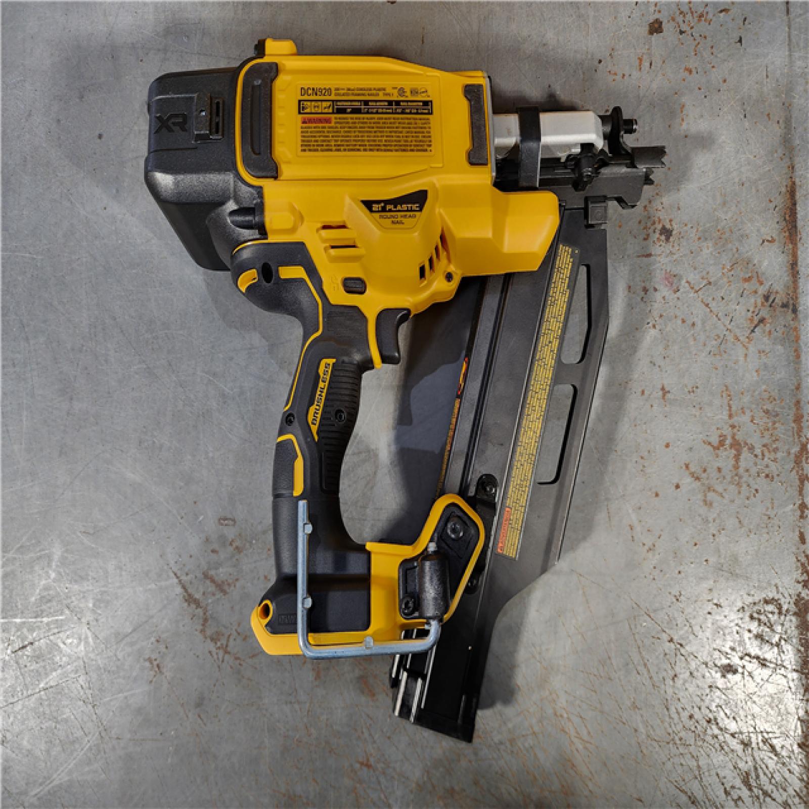 HOUSTON LOCATION - AS-IS DEWALT 20-Volt 21Â° Cordless Framing Nailer (Tool-Only)