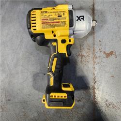 HOUSTON LOCATION - AS-IS DEWALT 20V MAX* XR 1/2  High Torque Impact Wrench with Hog Ring Anvil