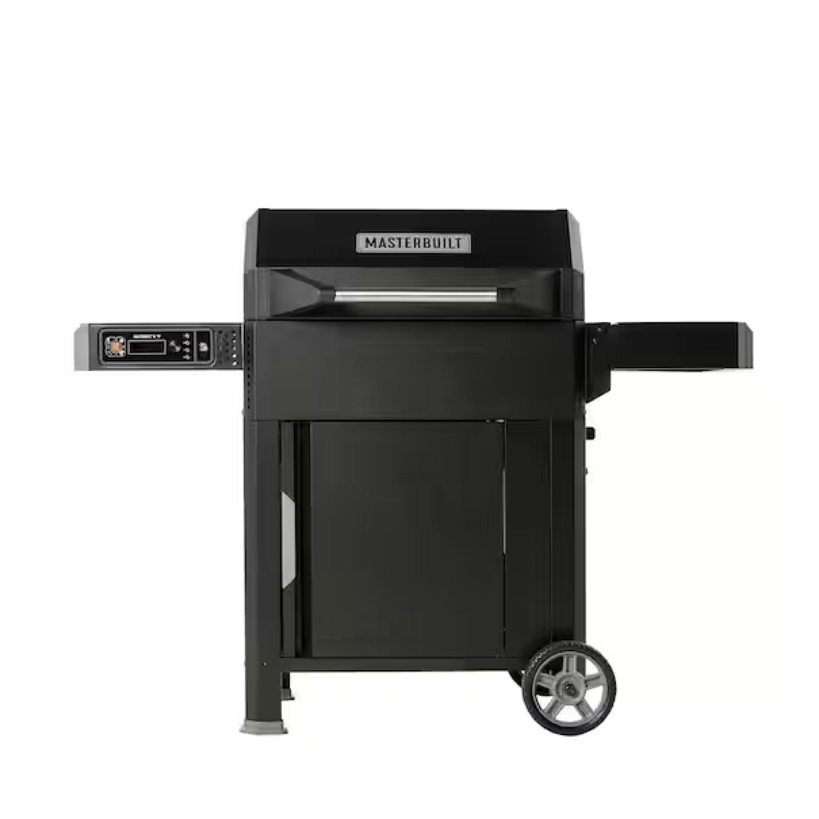 DALLAS LOCATION -  Masterbuilt AutoIgnite Series 545 Digital Charcoal Grill and Smoker in Black