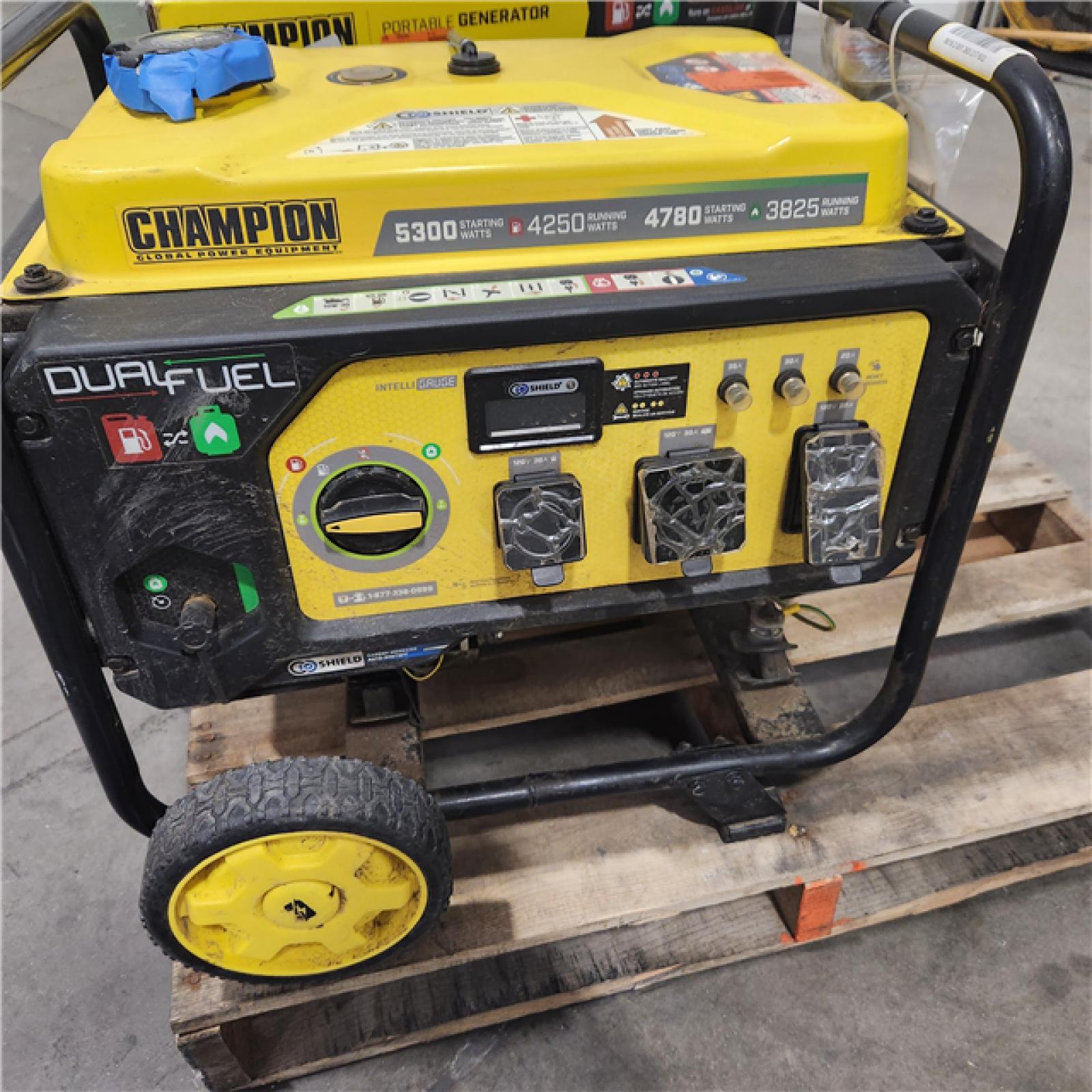 Dallas Location - As-Is Champion Power Equipment 5300/4250-Watt Gasoline Portable Generator