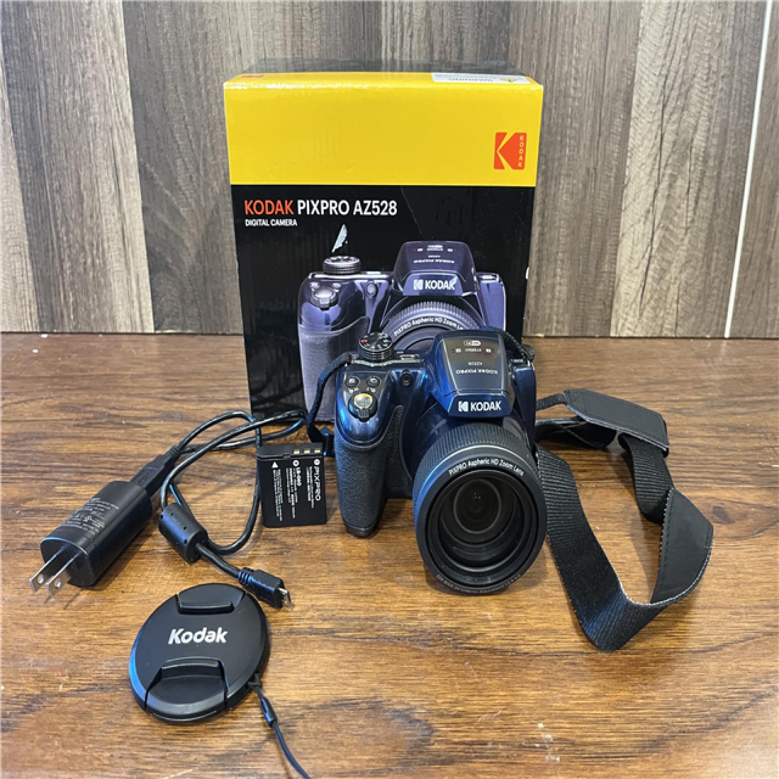 AS-IS `KODAK PIXPRO AZ528 Astro Zoom 16MP 52X 1080p Wi-Fi (Midnight Blue)