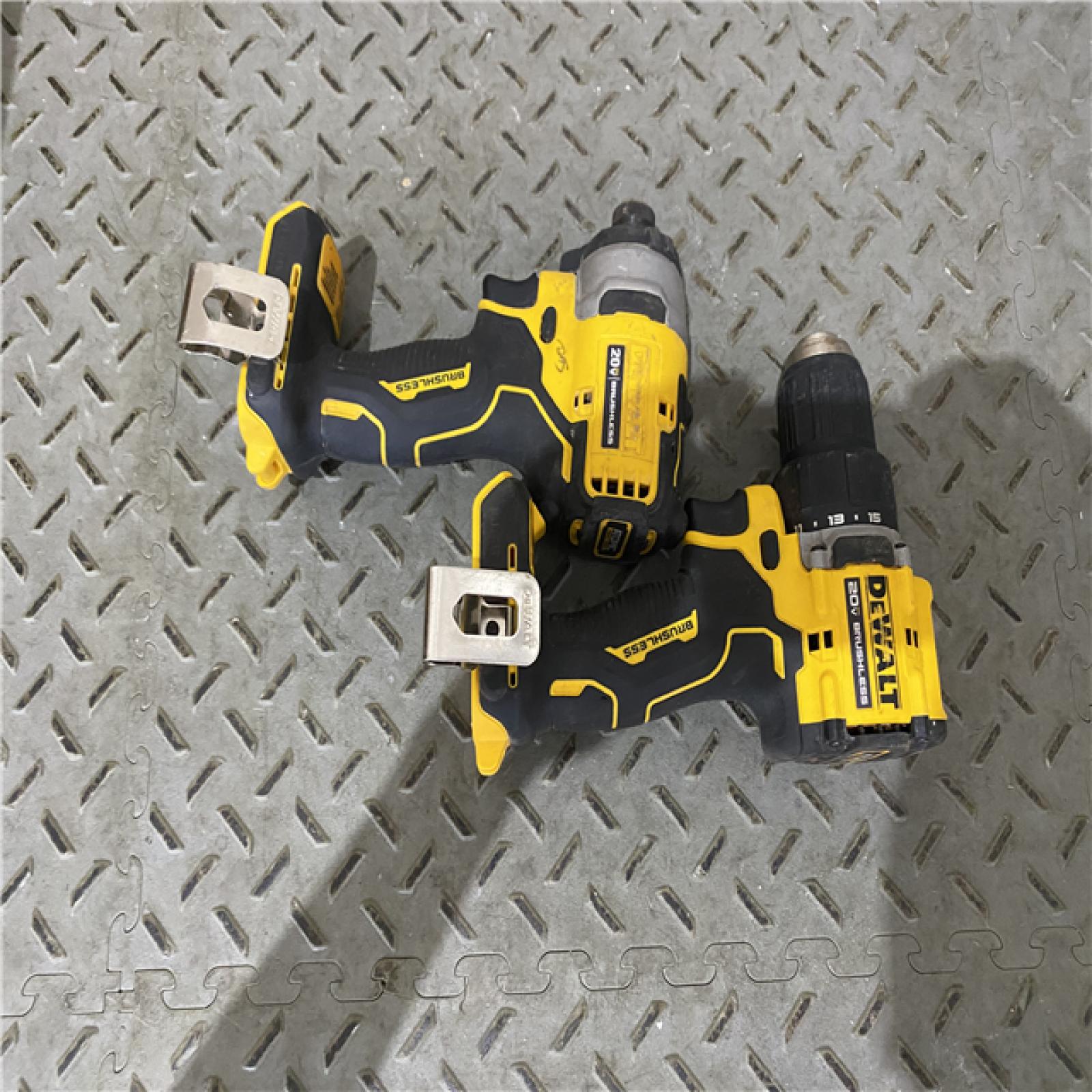 Houston location AS-IS DEWALT ATOMIC 20-Volt MAX Lithium-Ion Cordless Combo Kit (2-Tool) ONLY TOOL