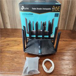 TP-Link AXE7800 Tri-Band Gigabit Wi-Fi 6E Router - Black