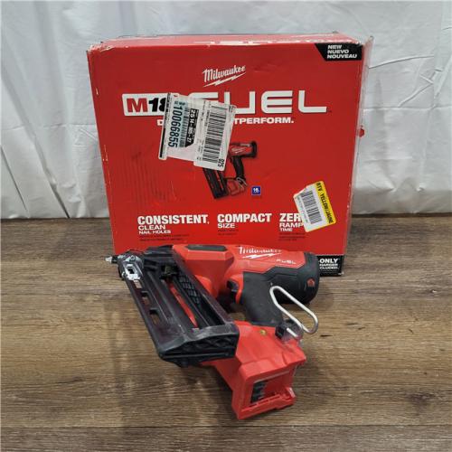 AS-IS Milwaukee 2841-20 18V Cordless Gen II 16 Gauge Angled Finish Nailer (Tool Only)