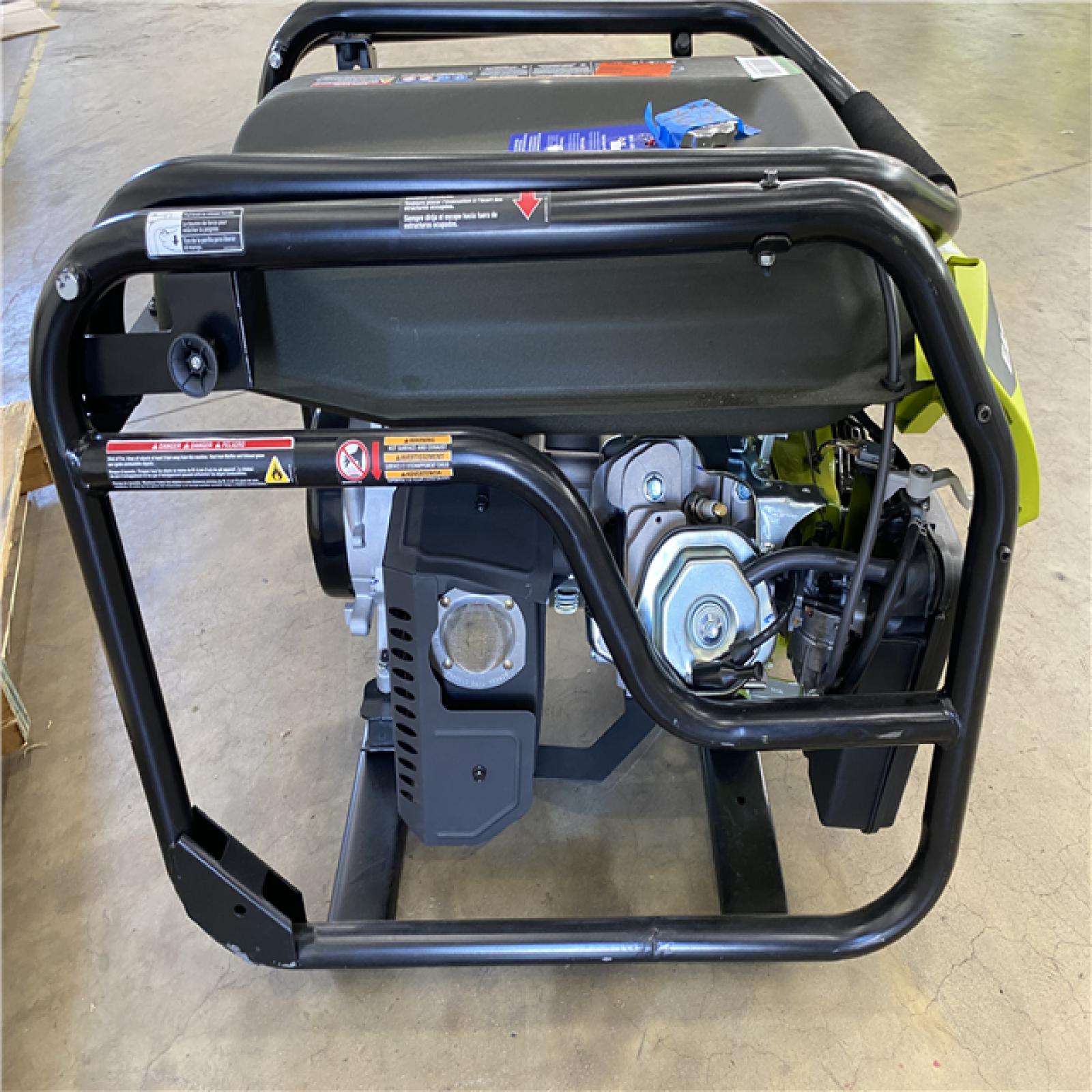 Houston Location - AS-IS (2Qty) Ryobi Easy Start 6,500 Running Watts 8,125 Starting Watts Generator