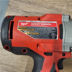 AS-IS M12/M18 12/18V Lithium-Ion Cordless 3/8 in. Ratchet and 1/2 in. High Torque Impact Wrench with Friction Ring Combo Kit