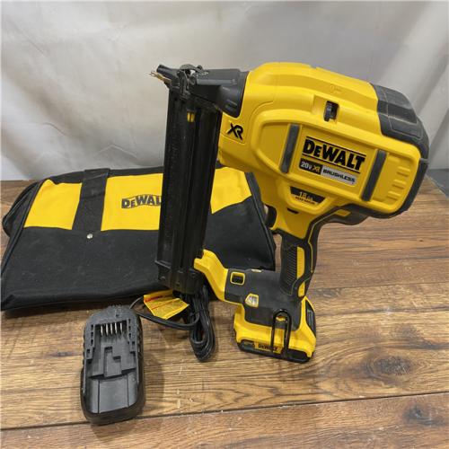 AS IS DEWALT 20V MAX XR 18 Gauge Brad Nailer Kit