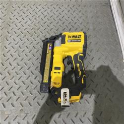 Houston location AS-IS DEWALT ATOMIC 20V MAX Lithium Ion Cordless 23 Gauge Pin Nailer Kit with 2.0Ah Battery and Charger