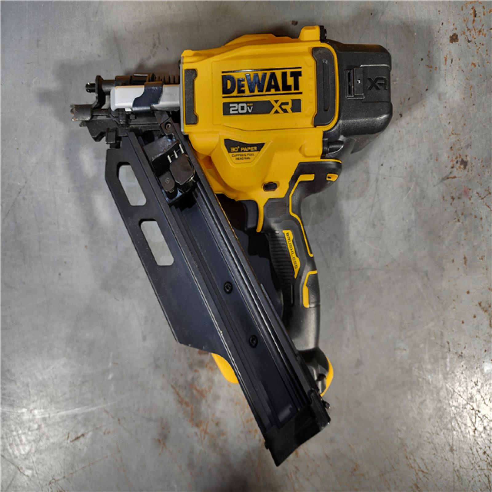 HOUSTON LOCATION - AS-IS DEWALT 20-Volt 30Â° Cordless Framing Nailer (Tool-Only)