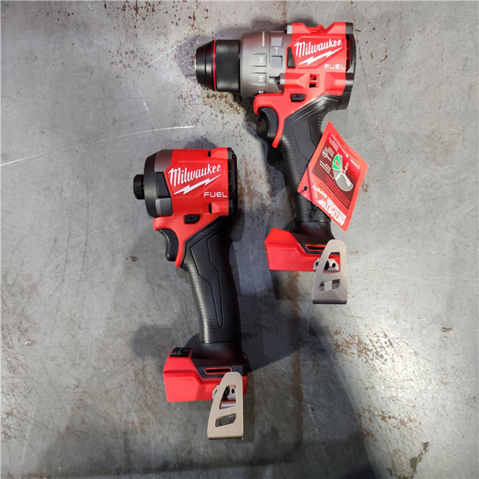 HOUSTON LOCATION - AS-IS M18 FUEL 18V Lithium-Ion Brushless Cordless Hammer Drill and Impact Driver Combo Kit (2-Tool) with 2 Batteries