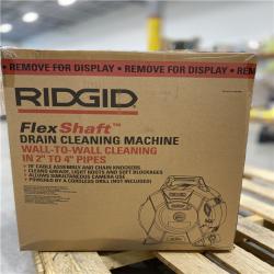 DALLAS LOCATION -  RIDGID 76198 K9-204+ FlexShaft Machine