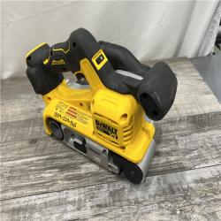 AS-IS DEWALT 20-Volt Cordless Belt Sander (Tool-Only)