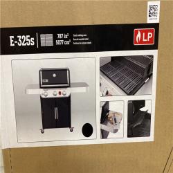 DALLAS LOCATION - Weber Genesis E-325s 3-Burner Liquid Propane Gas Grill in Black with Built-In Thermometer