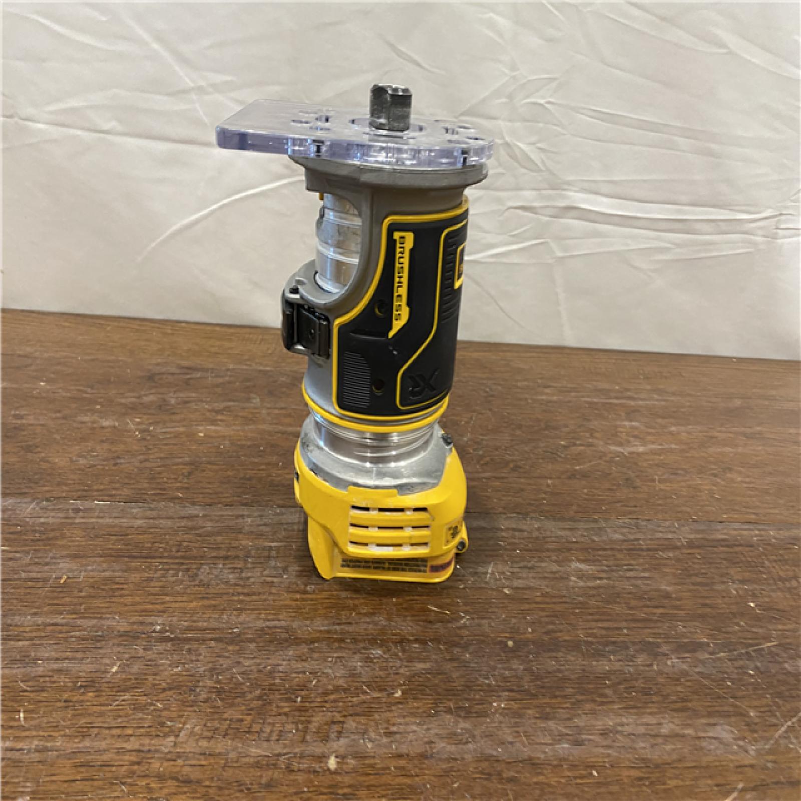 AS-IS Dewalt 20V MAX XR Brushless Cordless Compact Router (Tool Only)