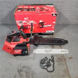 HOUSTON LOCATION - AS-IS Milwaukee Tool 2826-20T M18 FUEL 14  Top Handle 18-Volt Lithium-Ion Brushless Electric Cordless Chainsaw (Tool-Only)