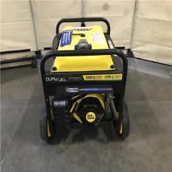 California AS-IS Champion Power Equipment 5300/4250-Watt Recoil Start Gasoline and Propane Dual Fuel Powered Portable Generator with CO Shield