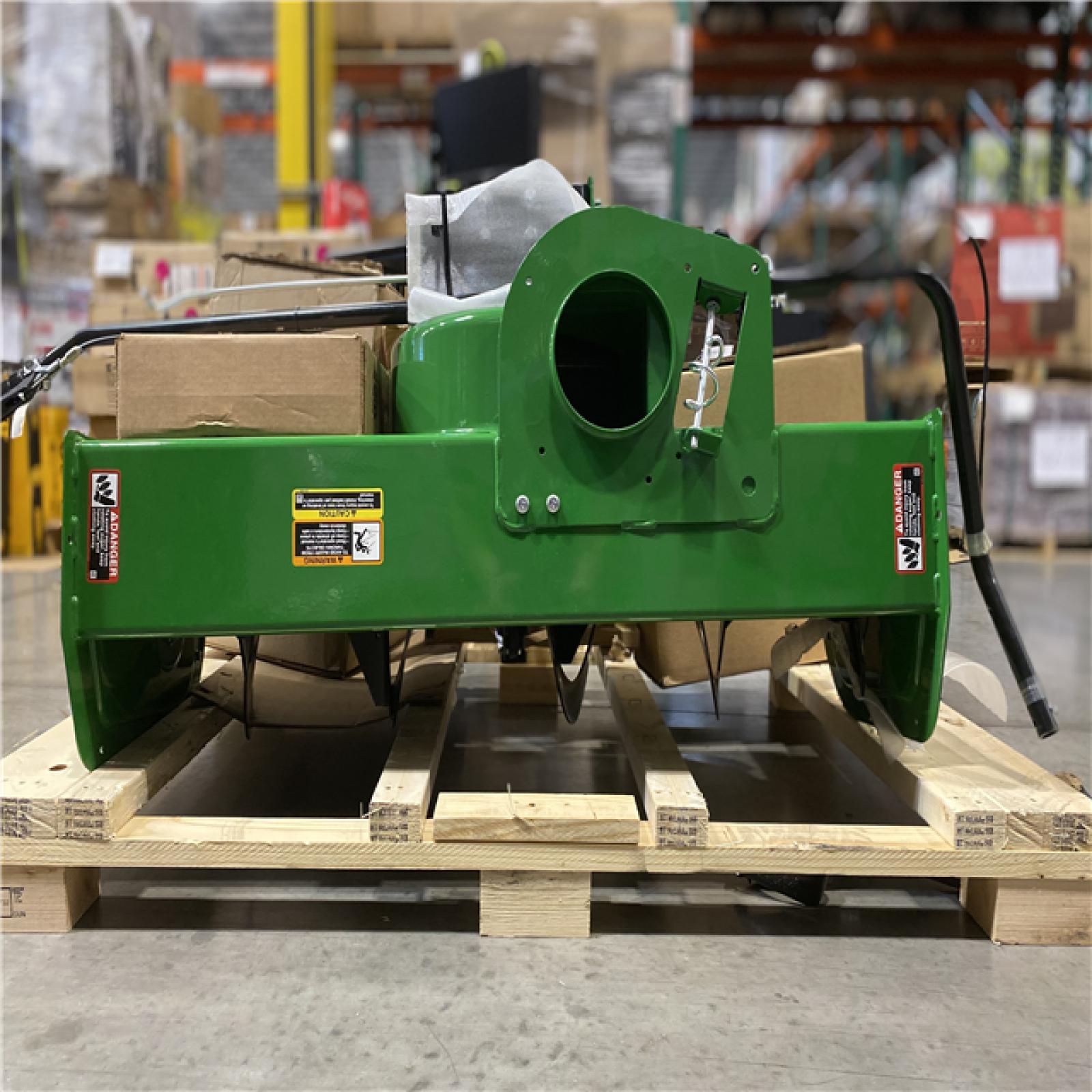 DALLAS LOCATION - John Deere 44 in. Two-Stage Snow Blower Attachment for 100 Series Tractors