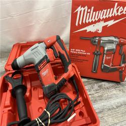 AS-IS Milwaukee 5.5 Amp 5/8 in. Corded SDS-plus Concrete/Masonry Rotary Hammer Drill Kit with Case