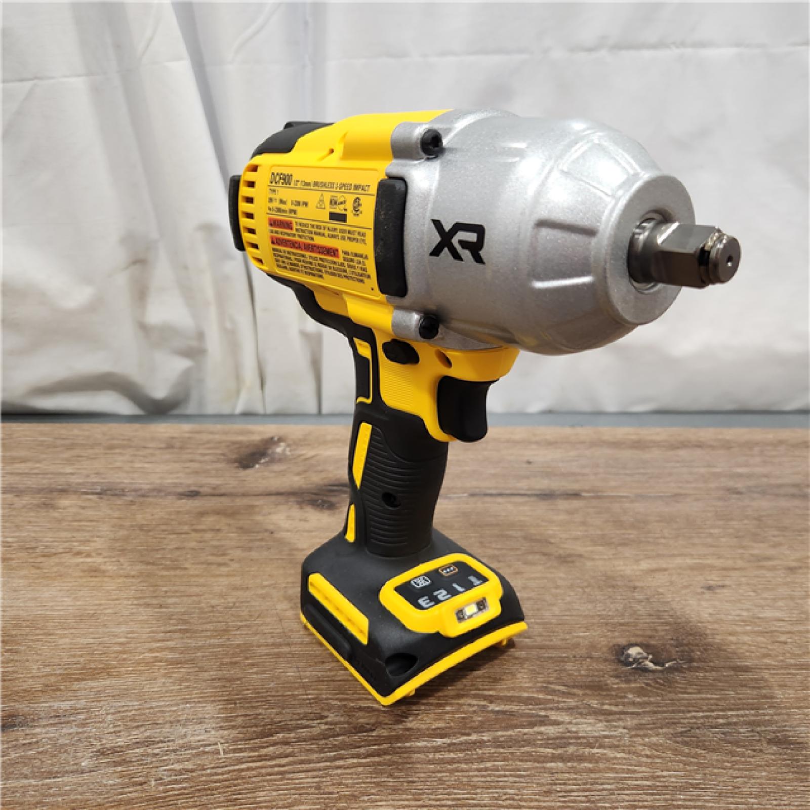 AS-IS DEWALT 20V MAX* XR 1/2  High Torque Impact Wrench with Hog Ring Anvil