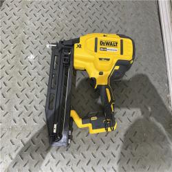 Houston location AS-IS DEWALT 20V MAX XR 16-Gauge Lithium-Ion Cordless Finish Nailer (Tool Only)