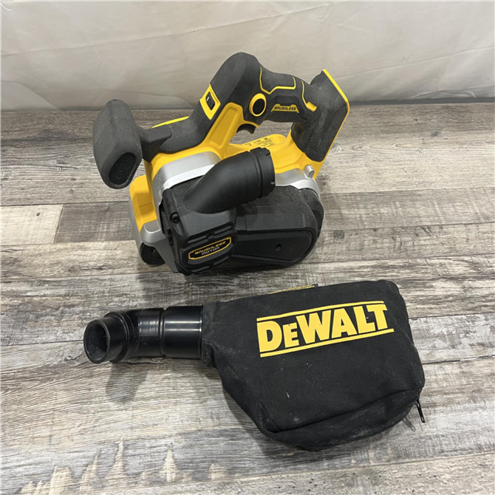 AS-IS DEWALT 20-Volt Cordless Belt Sander (Tool-Only)