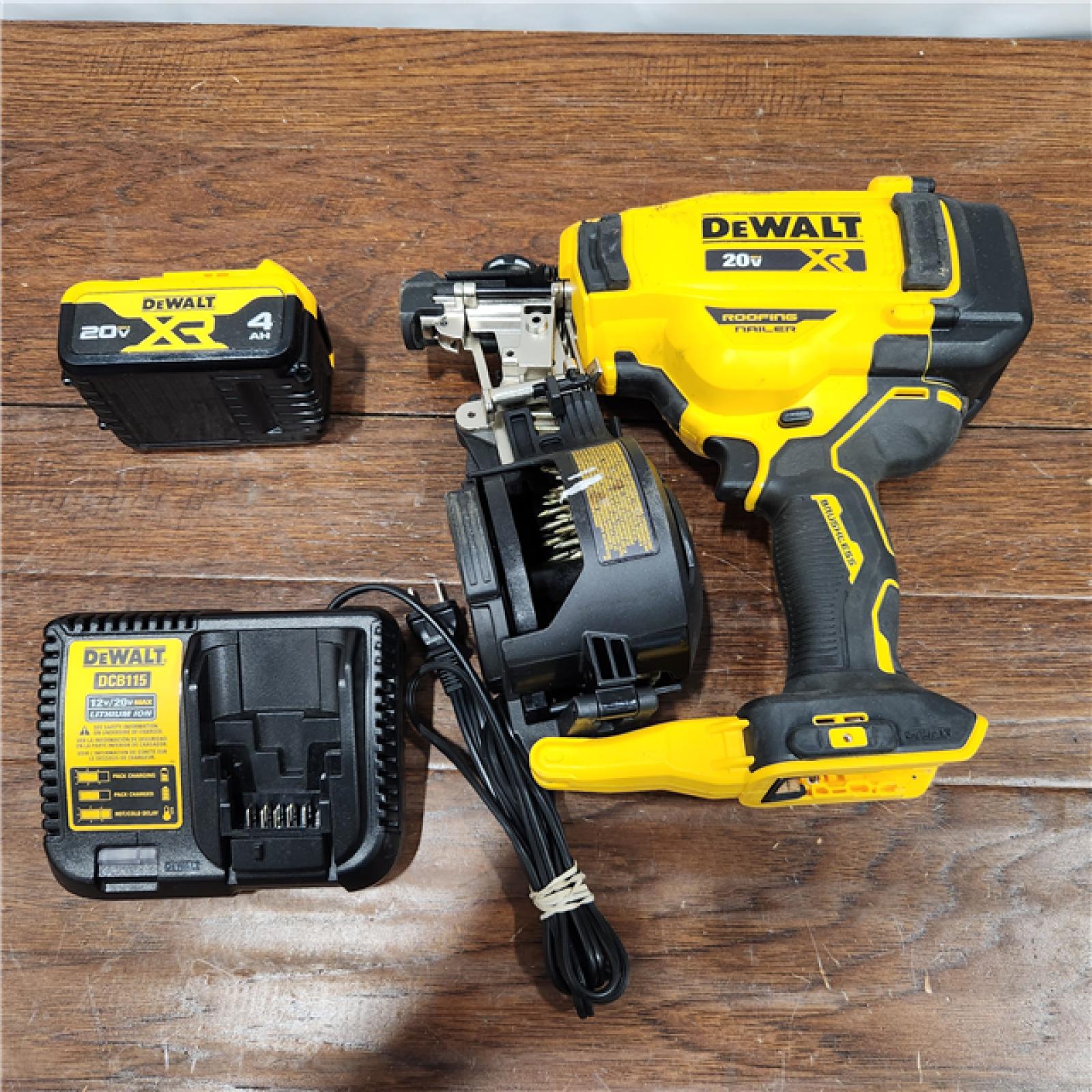 AS-IS DEWALT 2007898 Roofing Nailer Cordless