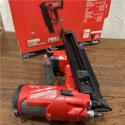 AS-ISMilwaukee 2744-20 M18 FUEL 3-1/2 in. 18-Volt 21-Degree Lithium-Ion Brushless Cordless Framing Nailer (Tool-Only) (Refurbished)