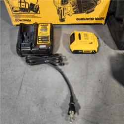 HOUSTON LOCATION - AS-IS DEWALT 2007898 Roofing Nailer Cordless KIT